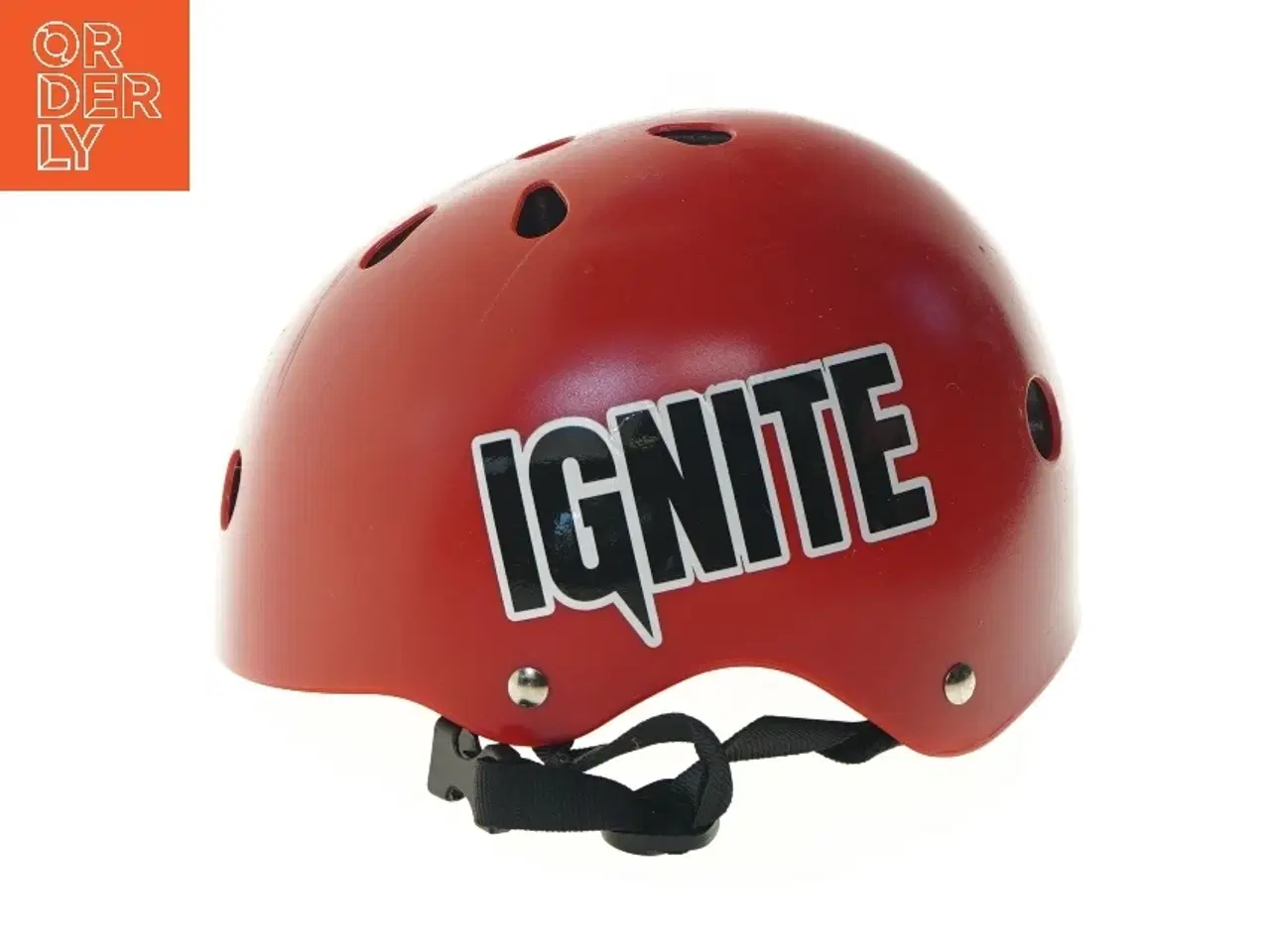 Billede 2 - Rød cykelhjelm Ignite (str. s/m 24 cm)