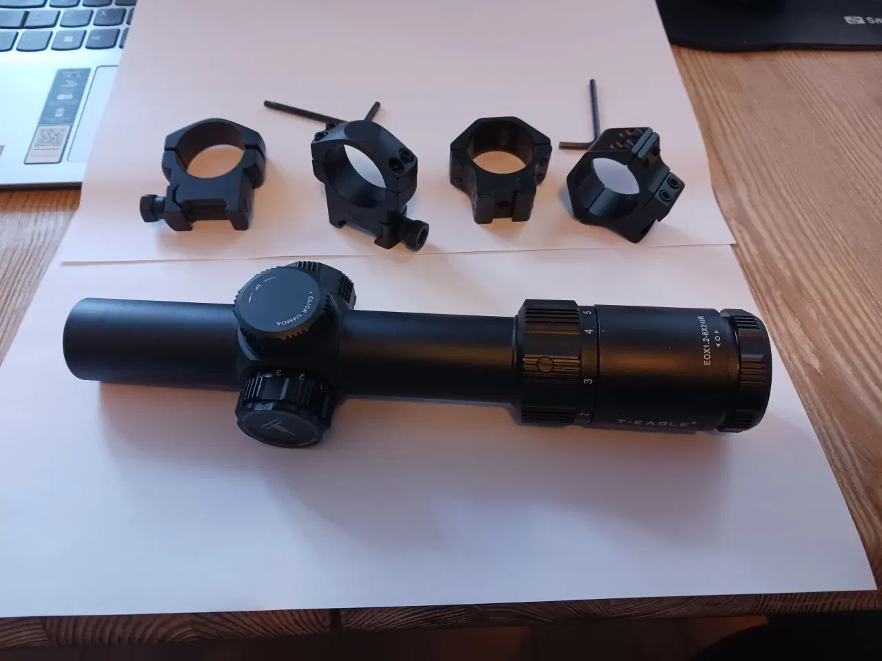 Billede 2 - Kikkertsigte 1.2-6×24IR T-Eagle