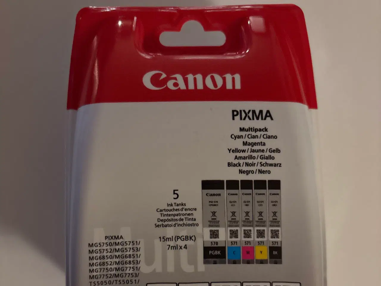 Billede 1 - Canon PGI-570/CLI-571 / 0372C0004 Multi Pack - Blæ