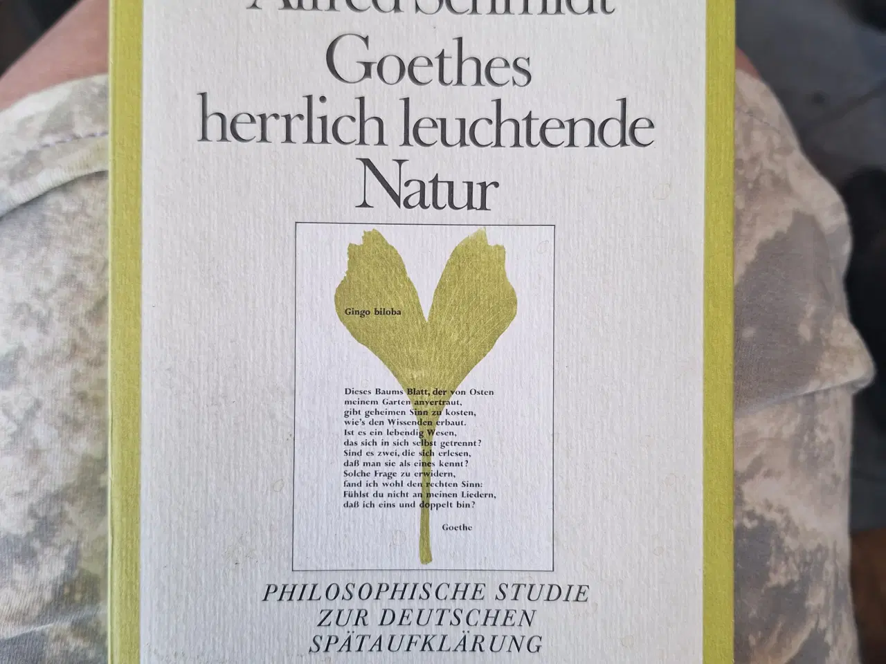 Billede 1 - Alfred Schmidt Goethes herlich ....