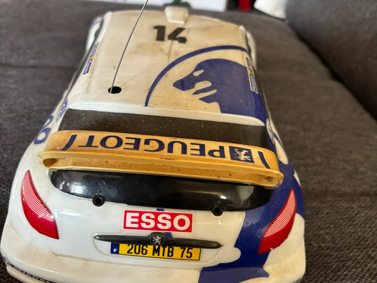 Billede 3 - Fjernstyret Tamiya Peugeot 206 rally