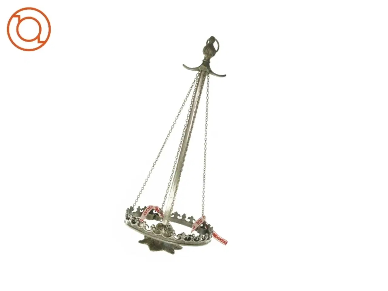 Billede 2 - Adventskrans Lysestage i metal