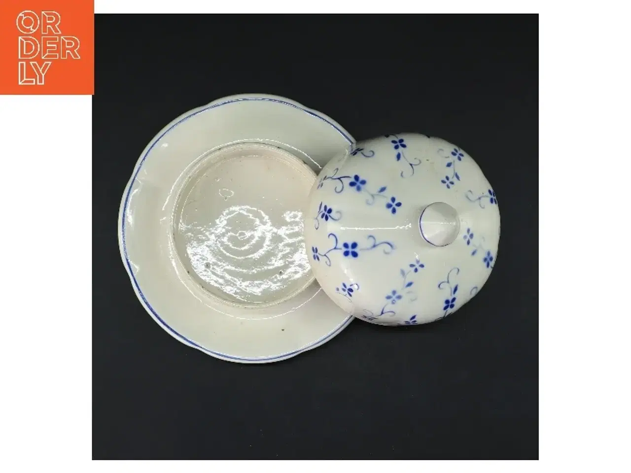 Billede 4 - Smørskål med låg (str. 19 cm)