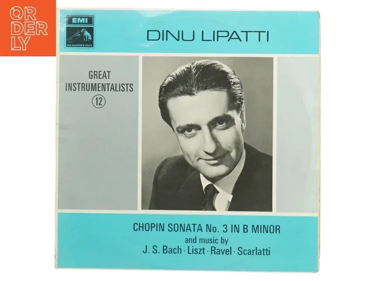 Billede 1 - Dinu Lipatti Vinyl LP (str. 31 x 31 cm)