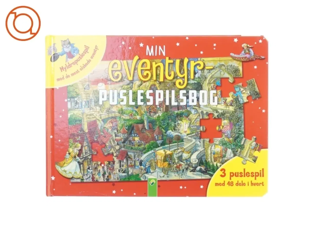 Billede 1 - min eventyr puslespilsbog (str. 30 x 22 cm)