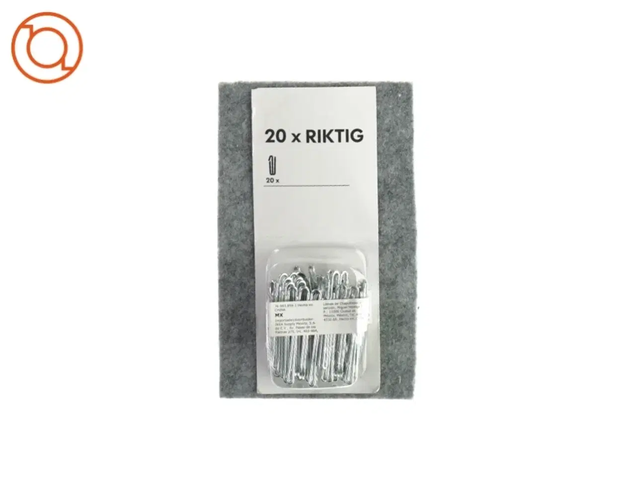 Billede 1 - Riktig (20 stk) fra Ikea (str. L: 7 cm)