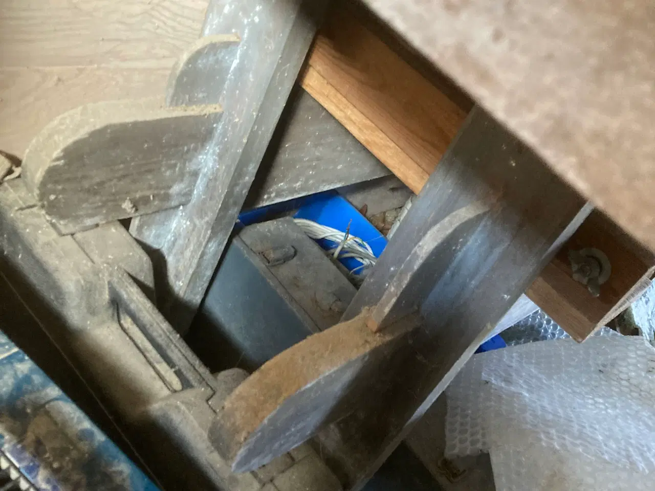 Billede 3 - Ældre høvlbænk.