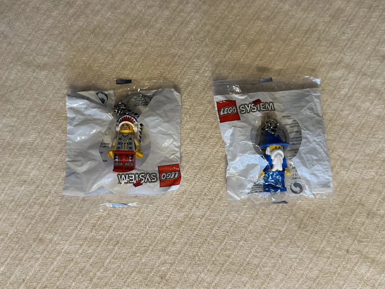 Billede 2 - Unikke LEGO nøglering og figurer ca. +40 fra 90'er