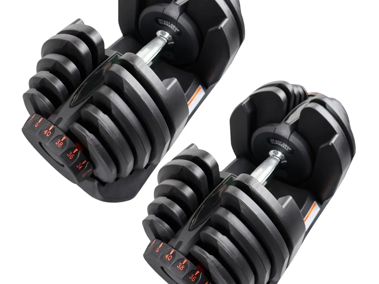 Billede 9 - Justerbare håndvægte 2 x 40 kg. Helt nye