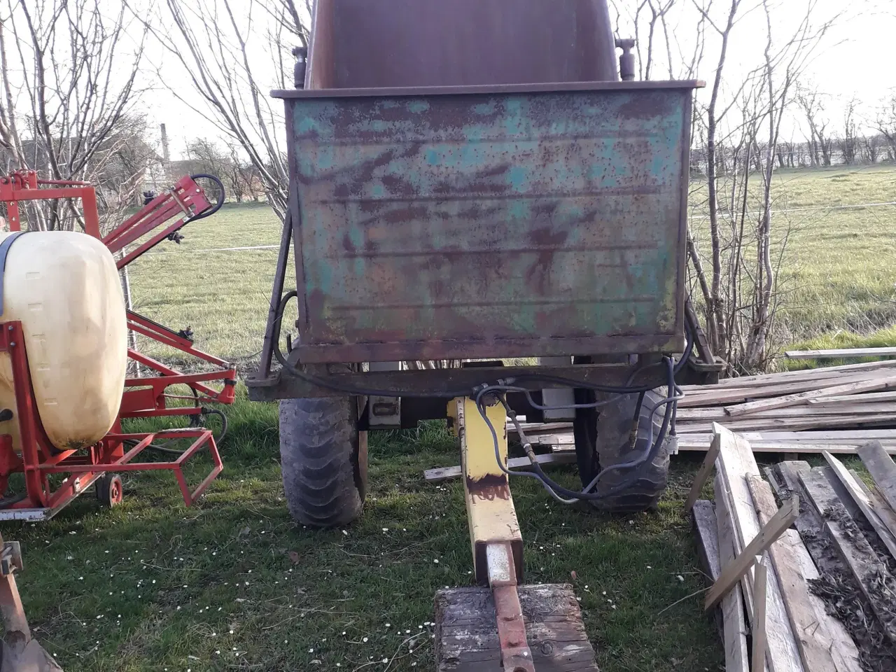 Billede 1 - højtip vogn