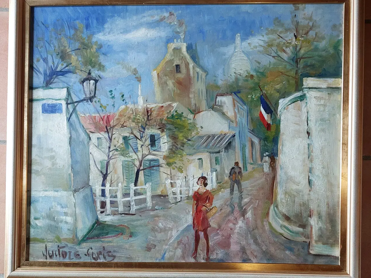 Billede 2 - MOGENS VANTORE - ( 1895 - 1977 ) - oliemaleri