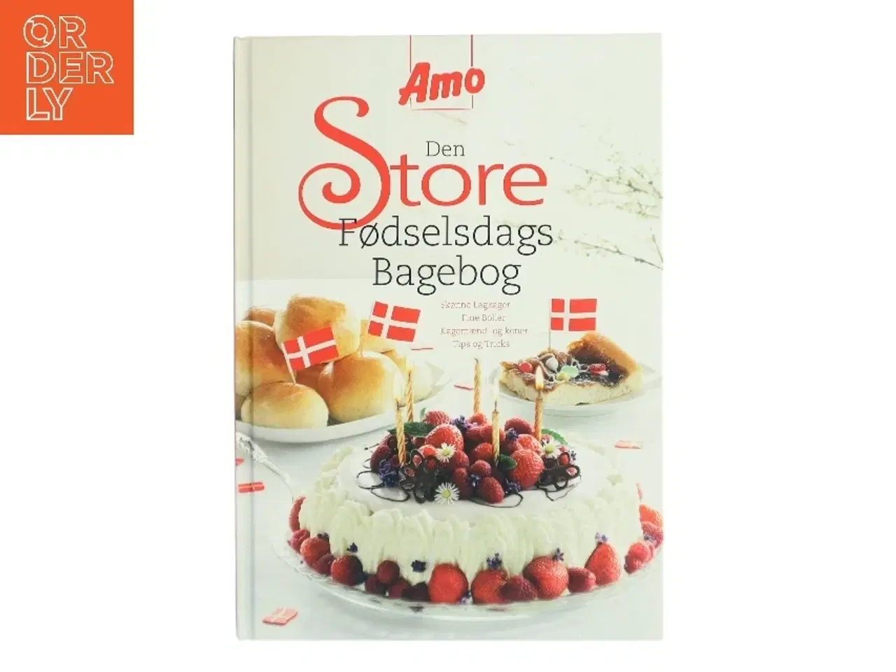 Billede 1 - Den store fødselsdags bagebog af Amo (Bog)