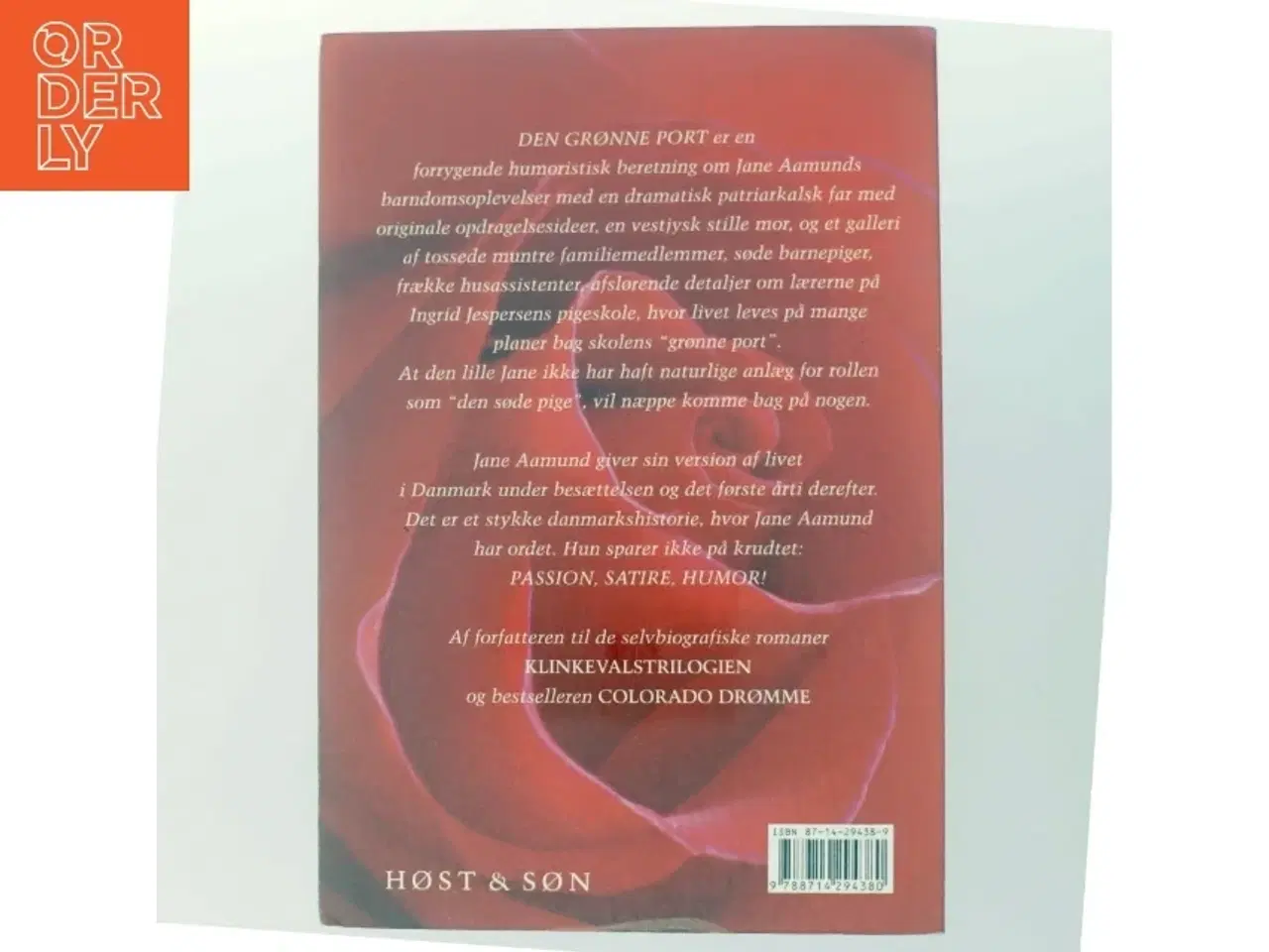 Billede 3 - Den grønne port : erindringer fra tremmeseng til brudeskammel af Jane Aamund (Bog)
