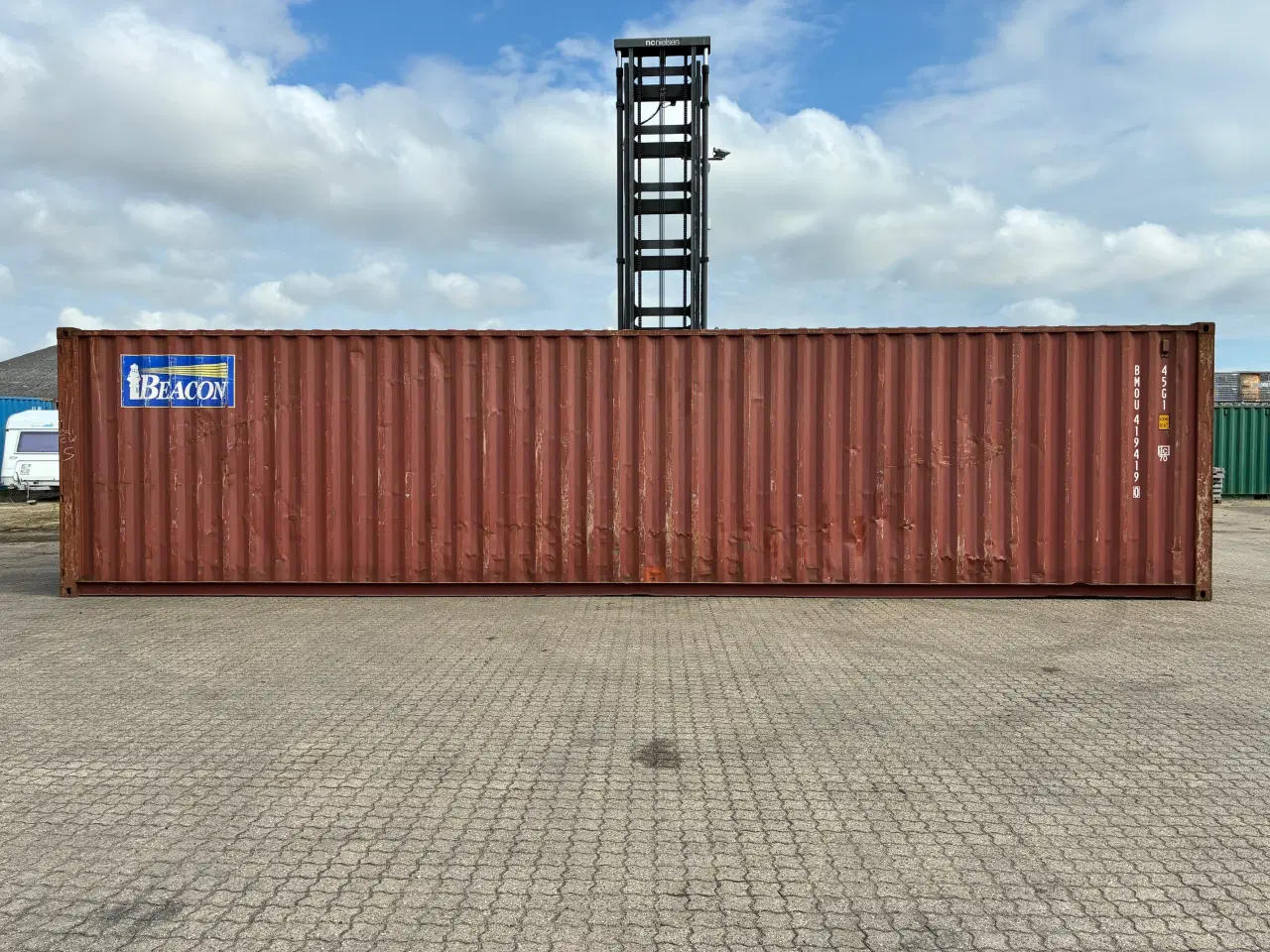 Billede 3 - Brugt 40 fods Container HC - BOMU 419419-0