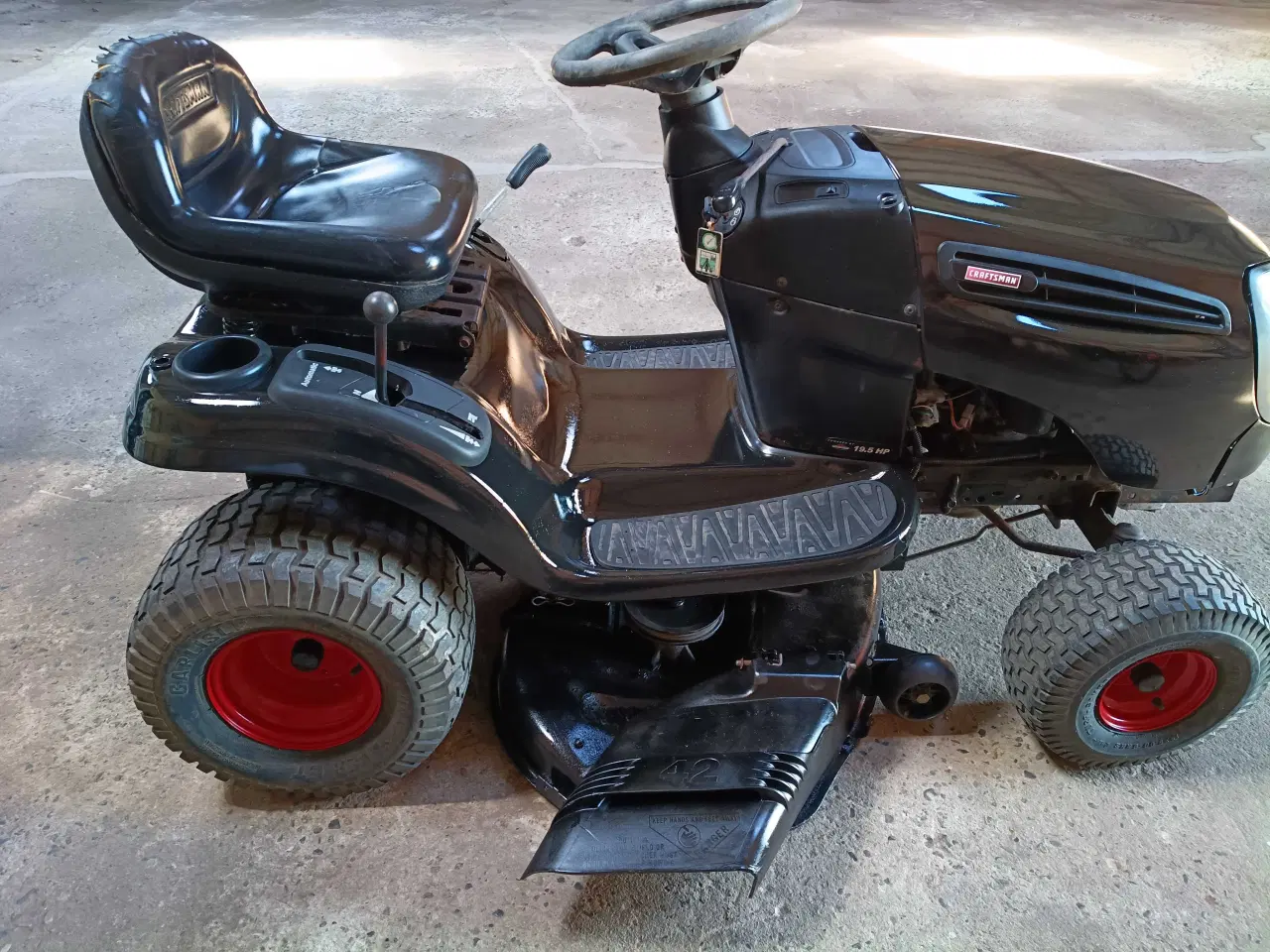 Billede 6 - Havetraktor Black Edition Craftsman 42"