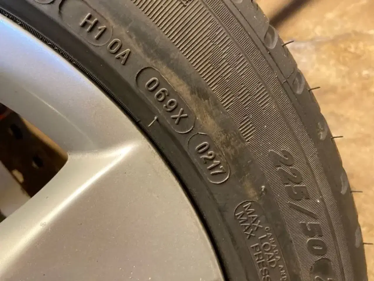 Billede 10 - Original Mercedes Benz hjul med sommerdæk