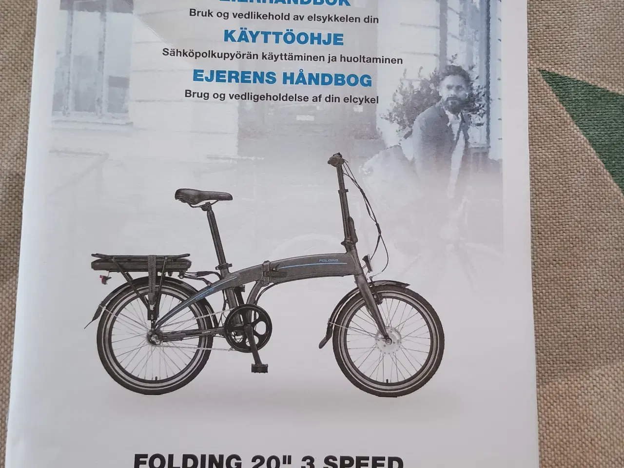 Billede 1 - El cykel foldbar, helt ny