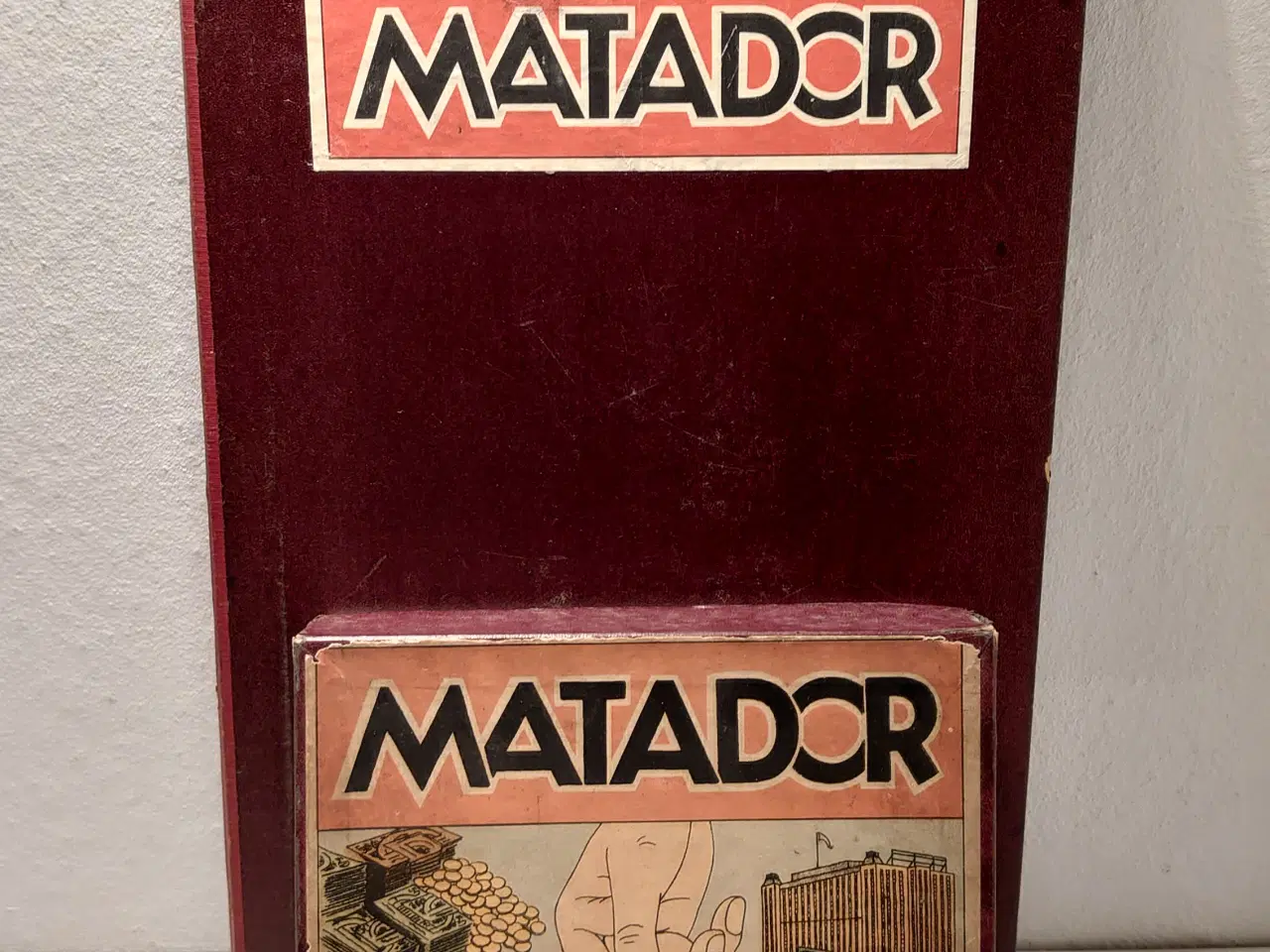 Billede 1 - Matadorspil fra før 1948, komplet m. metalbiler