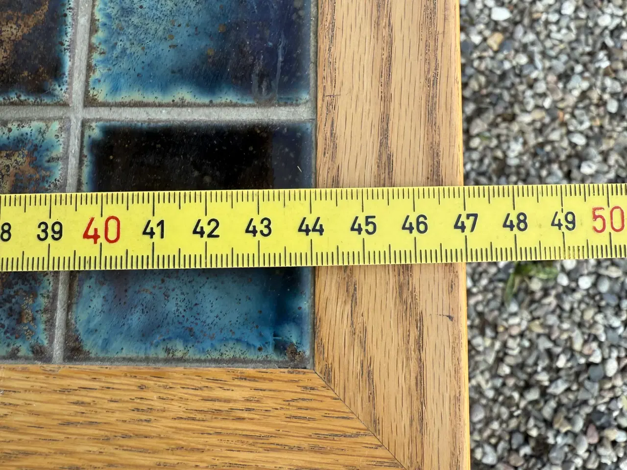 Billede 7 - Flot Hans J. Wegner sofabord med kakler