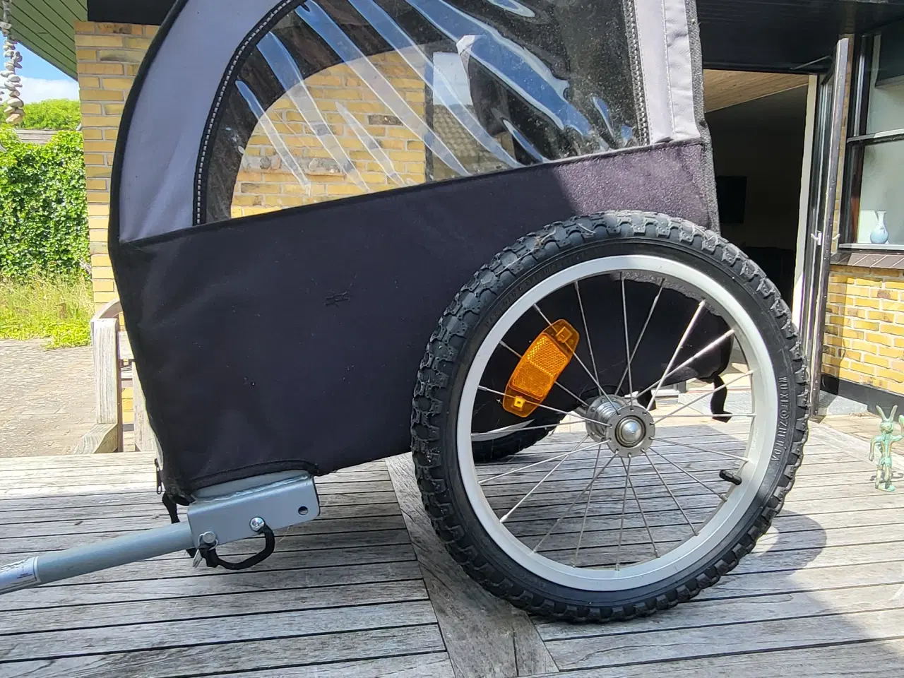 Billede 3 - Cykelanhænger til hund max 20 kg 
