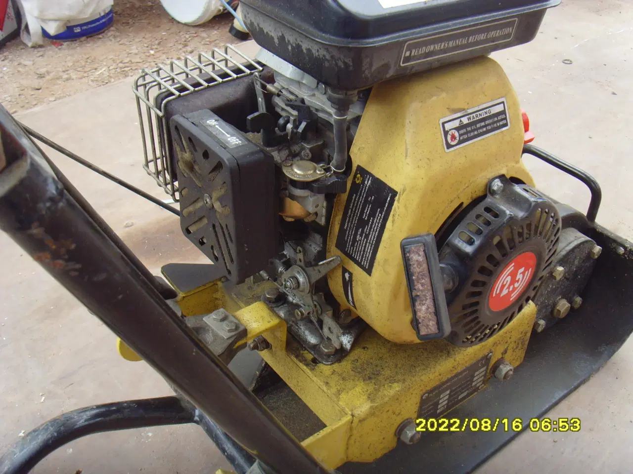 Billede 4 - Pladevibrator, lille model