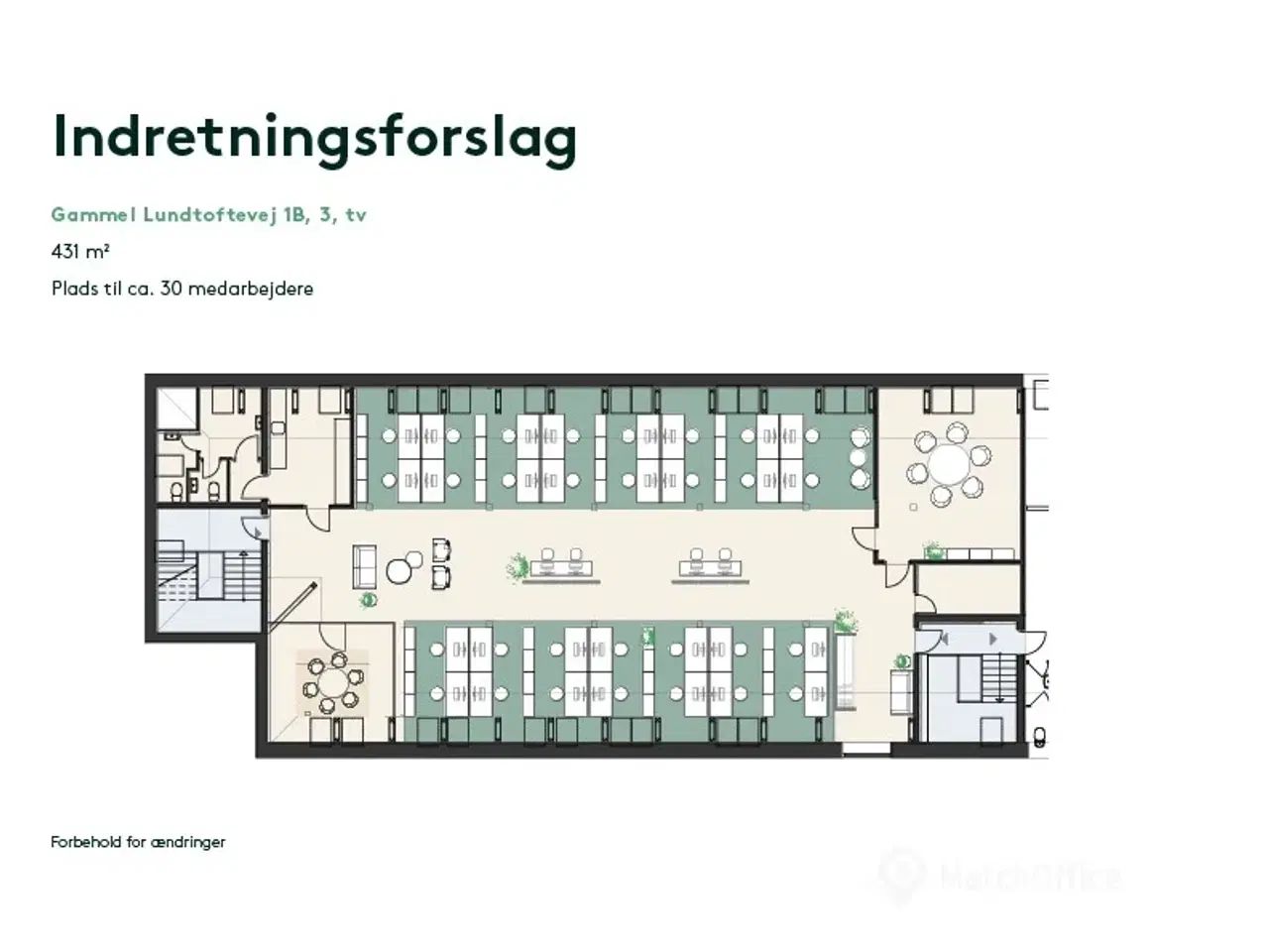 Billede 22 - Charmerende kontorlejemål på 431 m² med udsigt over Bondebyen.