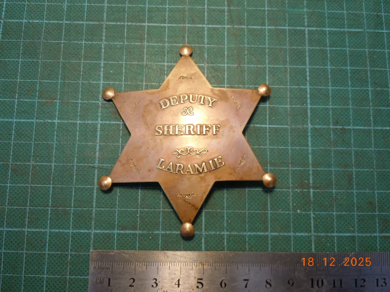Billede 3 - Sheriffstjerne af bronze