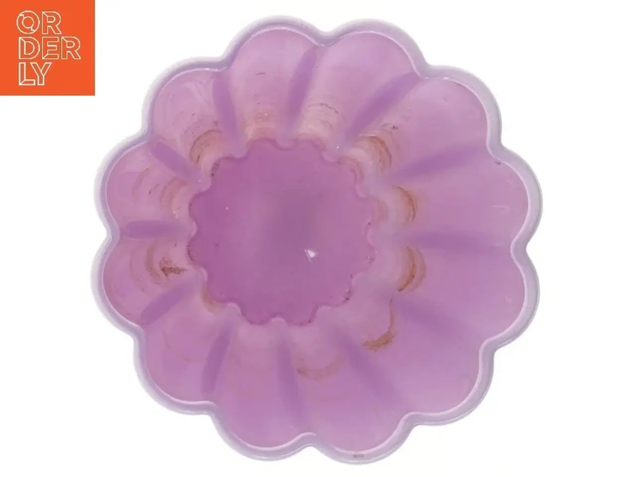 Billede 2 - Violet vase (str. Ø 14 cm højde 17 cm)