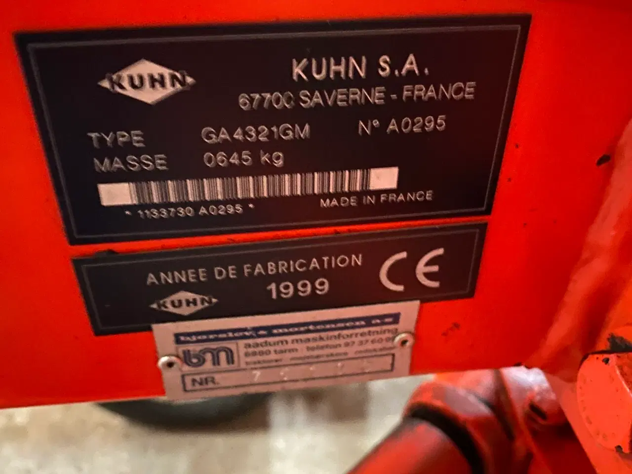 Billede 3 - Rive KUHN