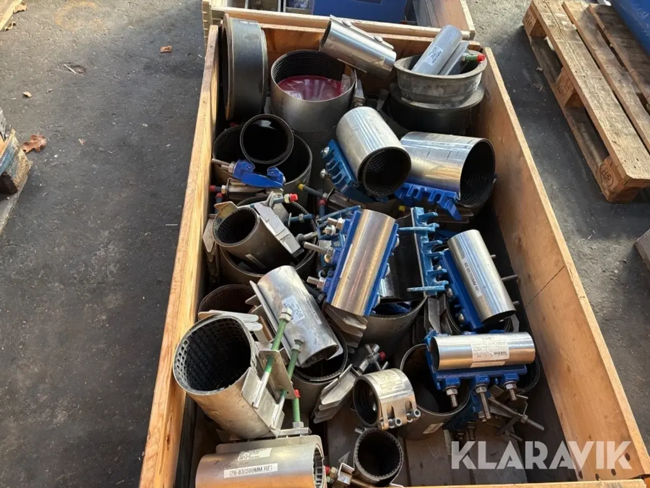 Billede 4 - Rørreperationsmuffer Eurotech og Gavatec rørsystemer 1 palle