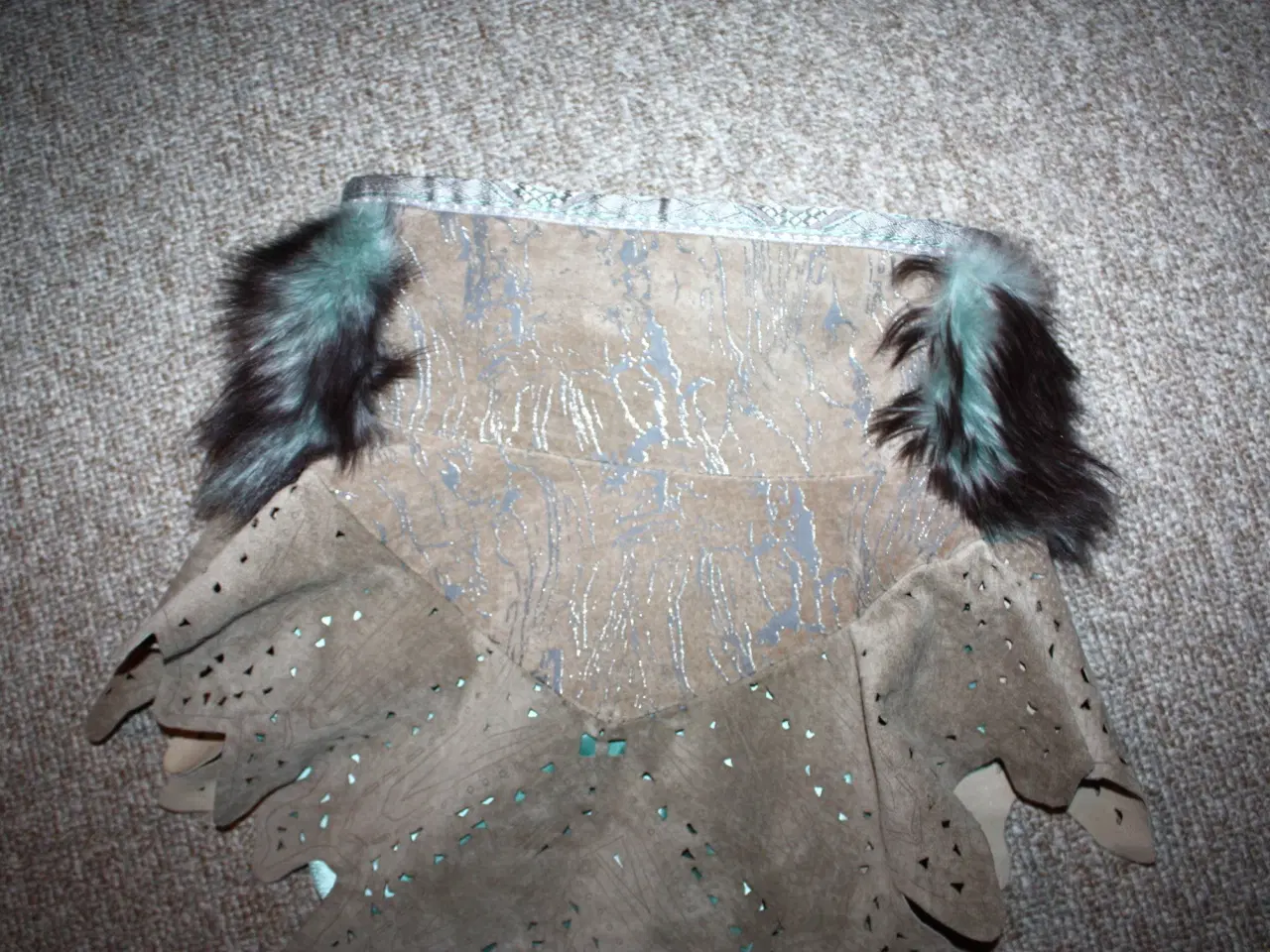 Billede 6 - Pels med læder Munthe plus Simonsen str. S/0