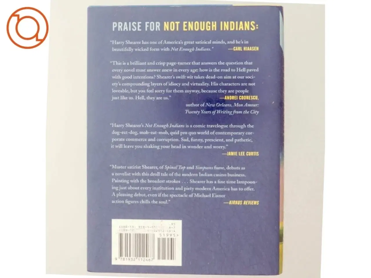 Billede 3 - Not enough Indians af Harry Shearer (Bog)