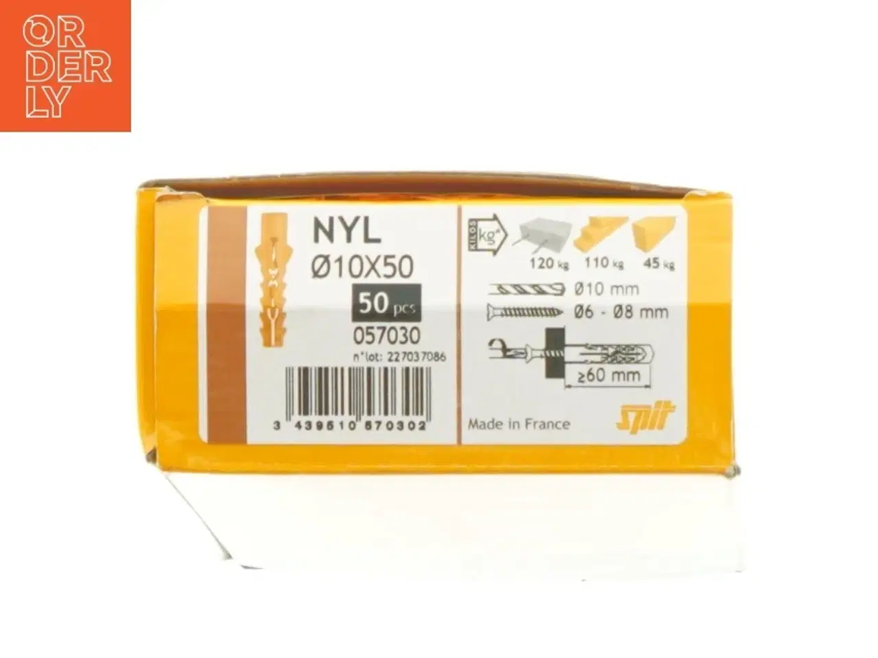 Billede 2 - Plastdyvler 10x50 mm