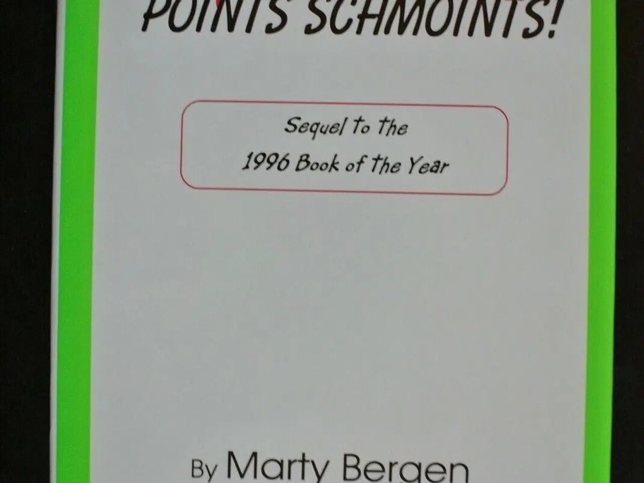 Billede 1 - more points schmoints - bridge, by marty bergen, e