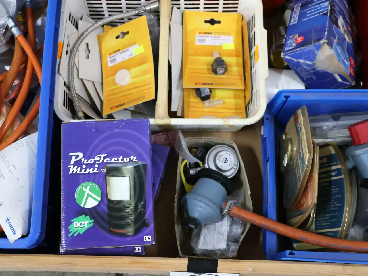 Billede 6 - Div Gasslanger, regulatorer, gasalarmer m.m.