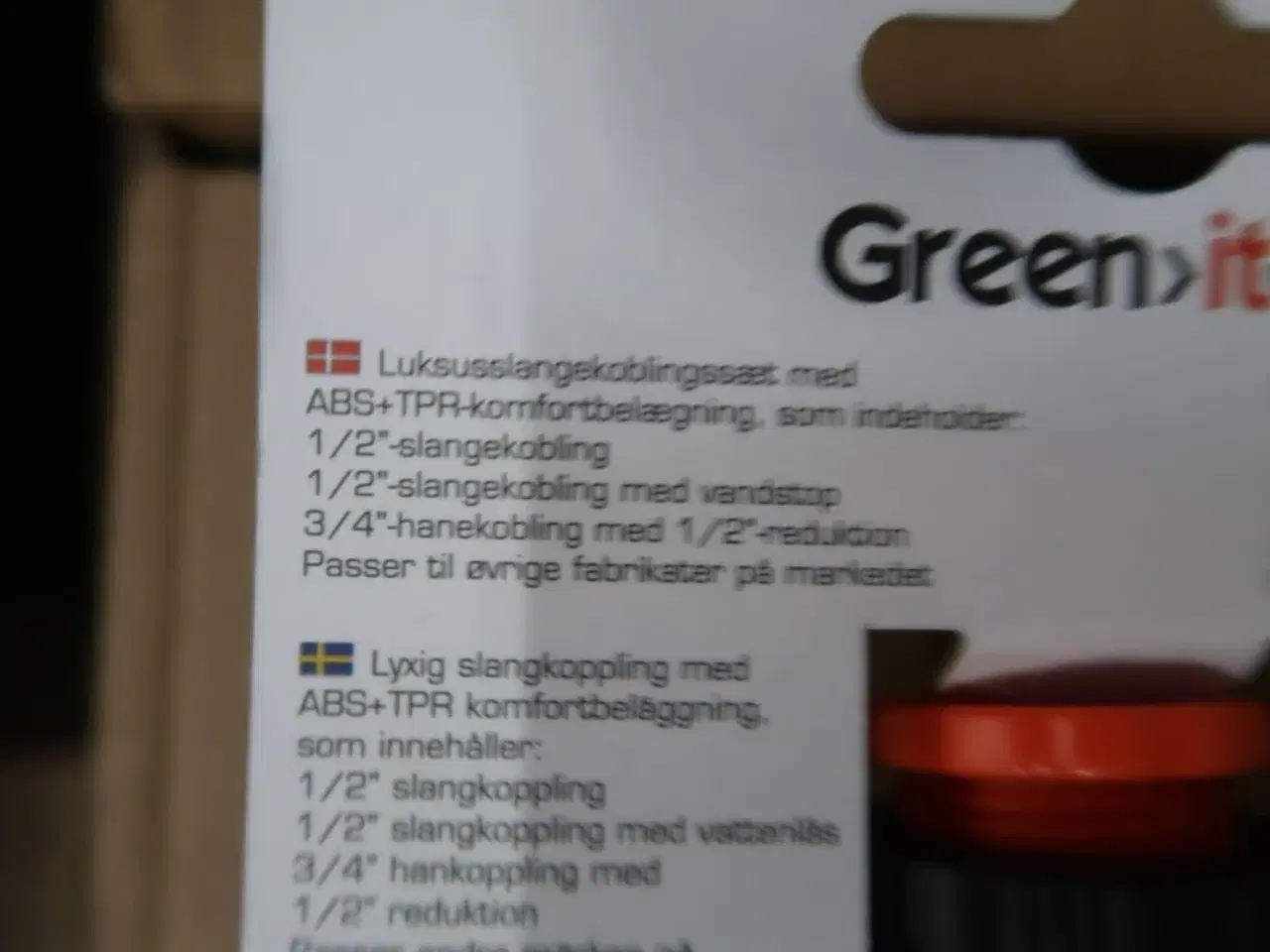Billede 3 - 5 pk. Green>it PLUS Slangekoblingssæt PLUS - 3 dele