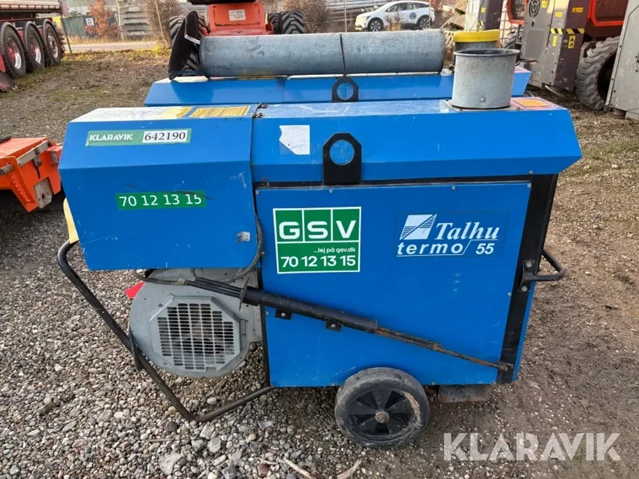 Billede 5 - Varmekanoner Talhu Termo 110 & 55 2 styk