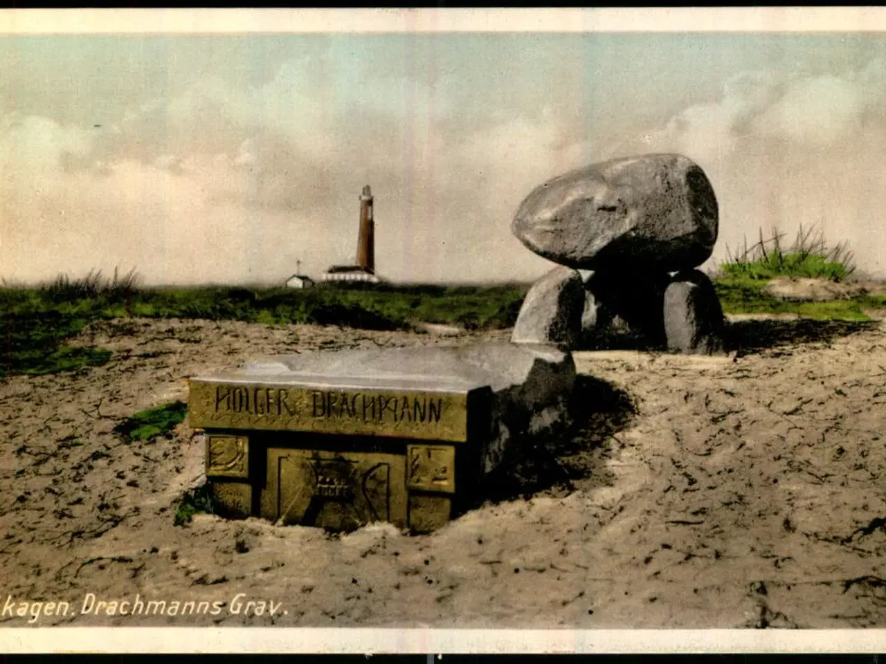 Billede 1 - Skagen - Drachmanns Grav -  Nielsens 7 - Ubrugt