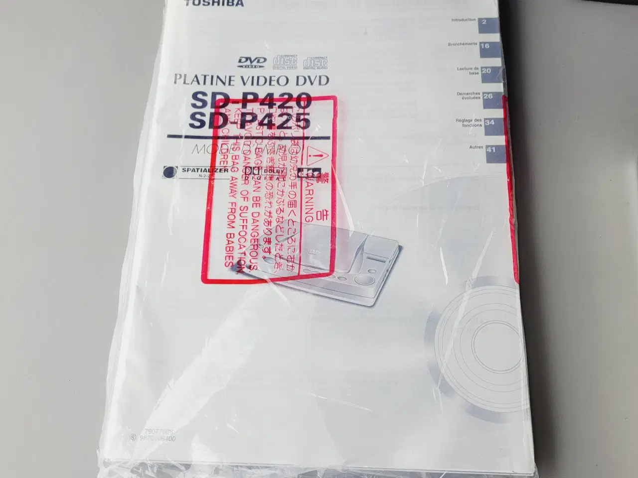 Billede 8 - ⭐️: Toshiba SD-P420 – Super kompakt bærbar DVD-afs