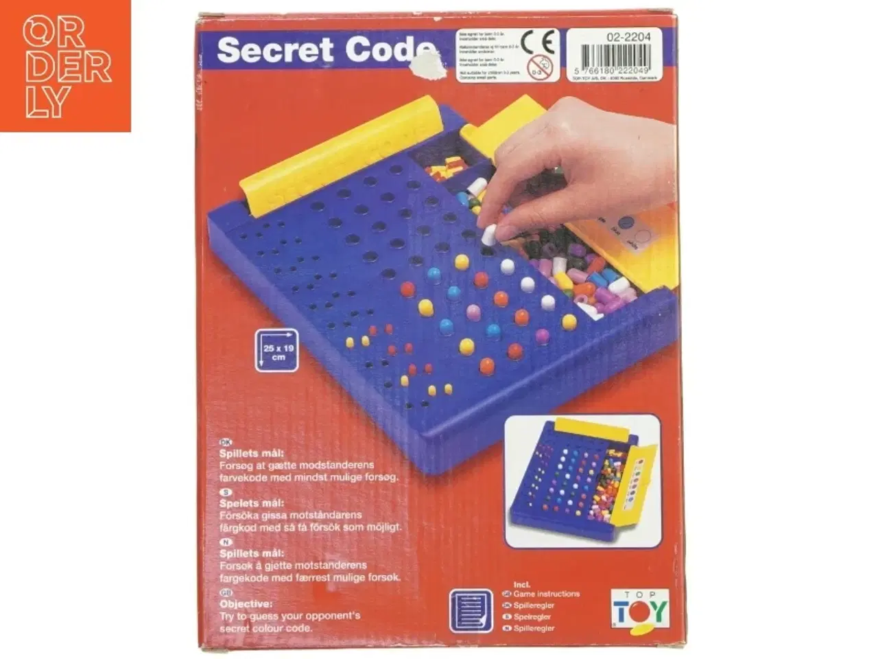 Billede 3 - Secret Code brætspil fra Top Game (str. 25x18,5 cm)