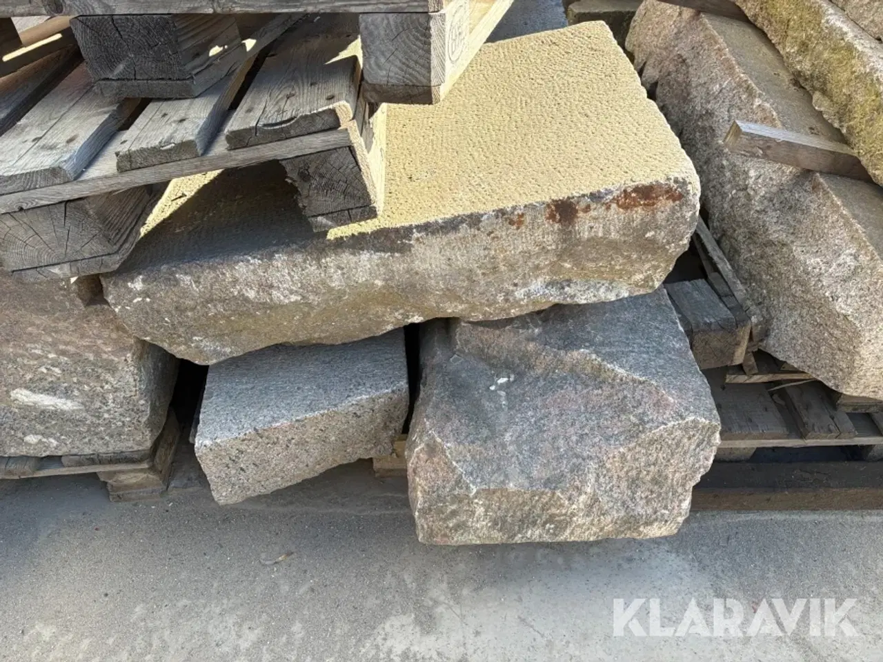 Billede 12 - Granitsten blandet lot