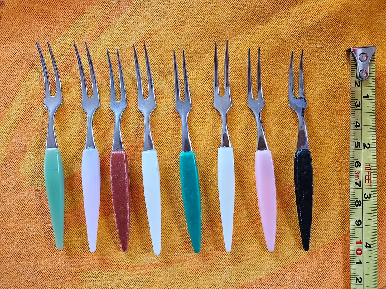 Billede 1 - 8 vintage pålægsgafler