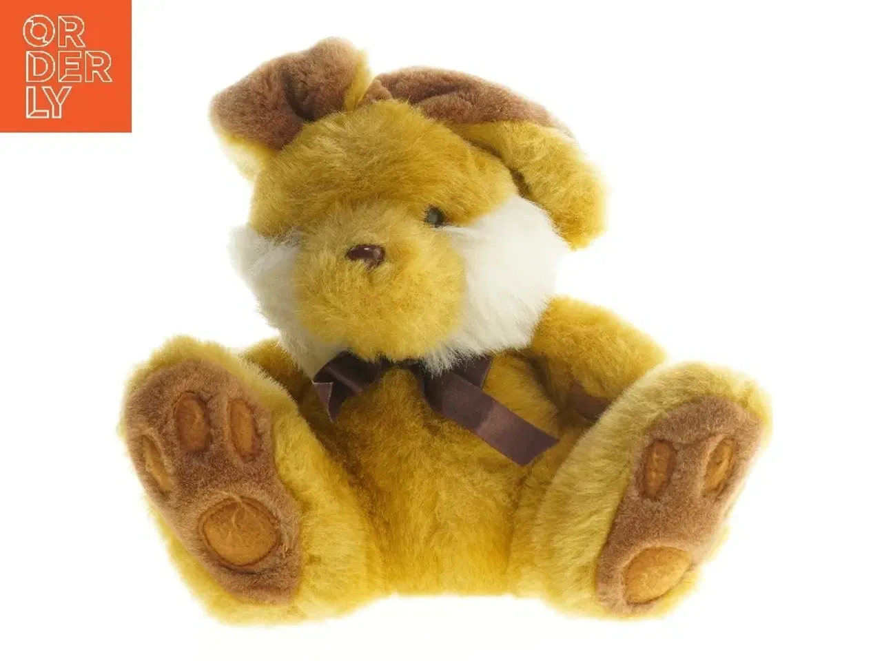 Billede 1 - Blød plyskanin bamse (str. 30 cm)