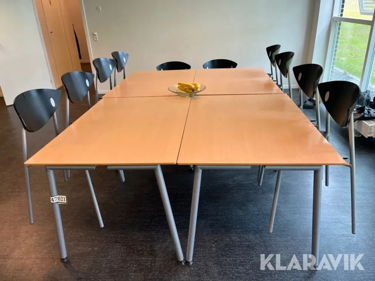 Billede 2 - Kantineborde med stole Radius møbler Kantine 4 styk