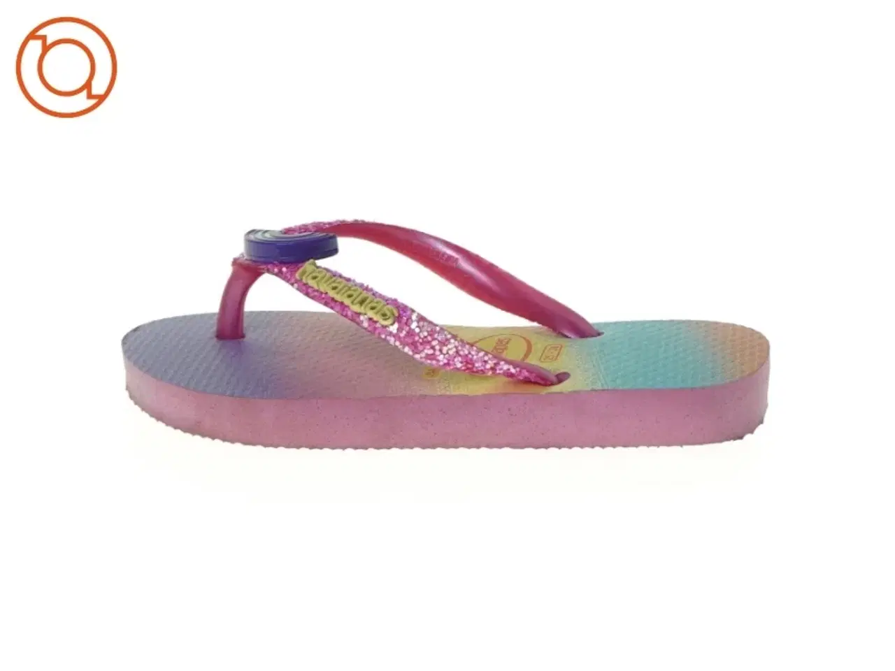 Billede 1 - Havaianas klipklappere med glimmer fra Havaianas (str. 27)