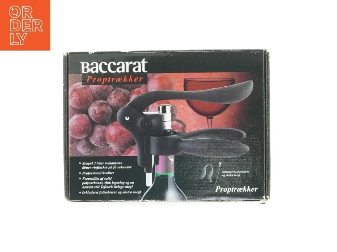 Billede 1 - Baccarat Proptrækker fra Baccarat (str. 19 x 17 x 11 cm)