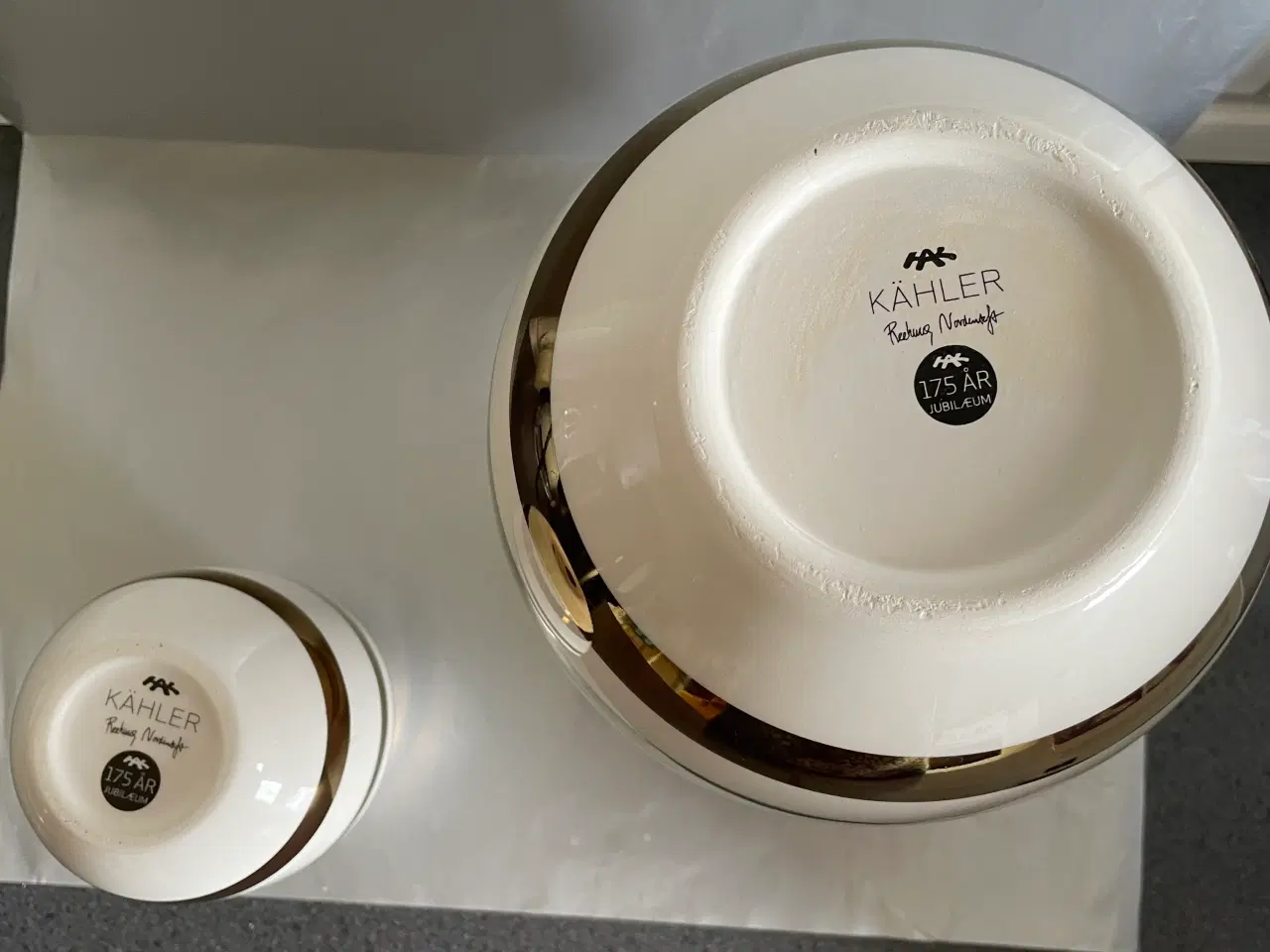 Billede 3 - Kähler stor jubilæumsvase Omaggio. Samlet 1.000   