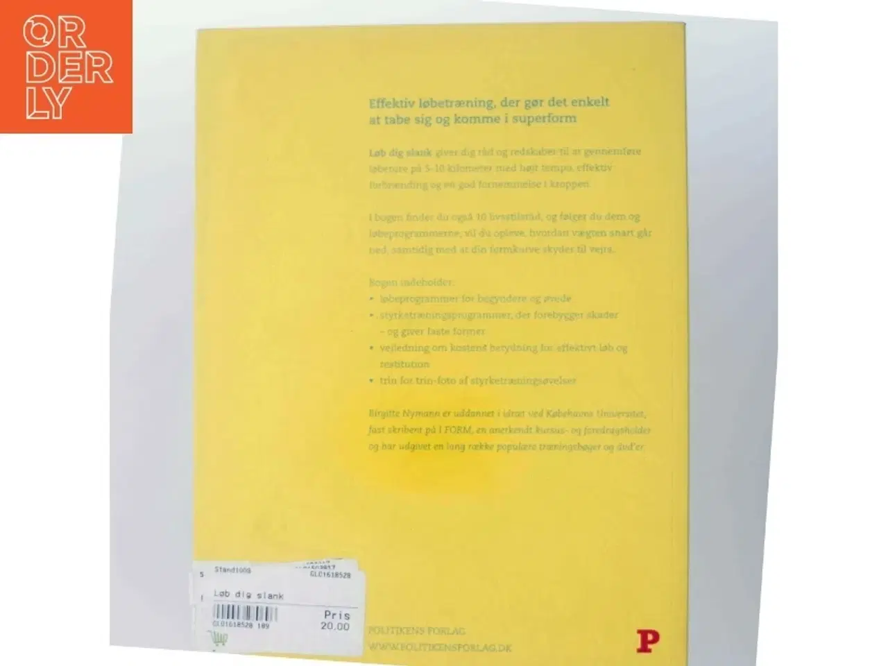 Billede 3 - 'Løb dig slank' af Birgitte Nyman (bog) fra Politikens Forlag