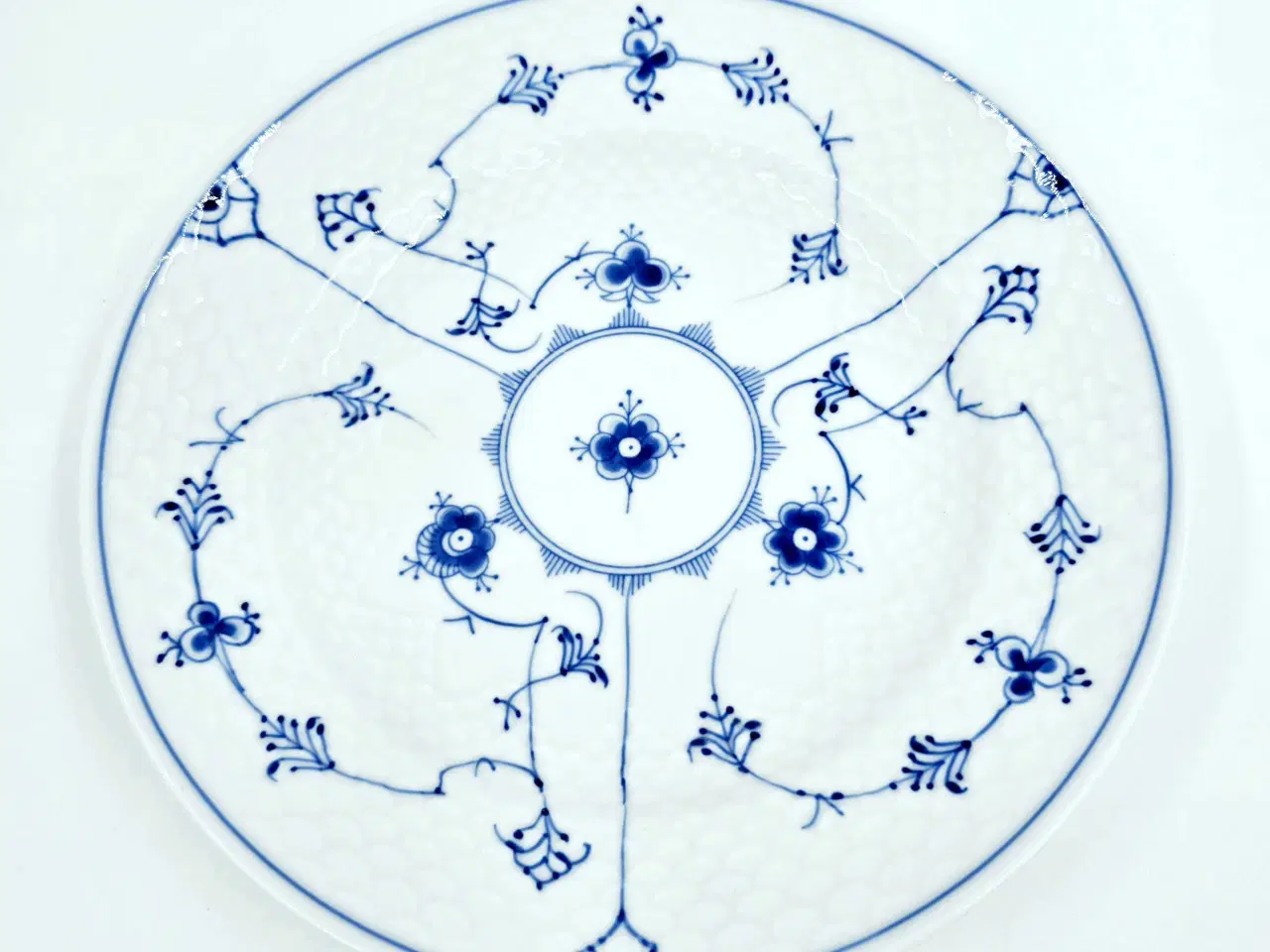 Billede 7 - B&G Musselmalet Hotelporcelæn Middagstallerken 