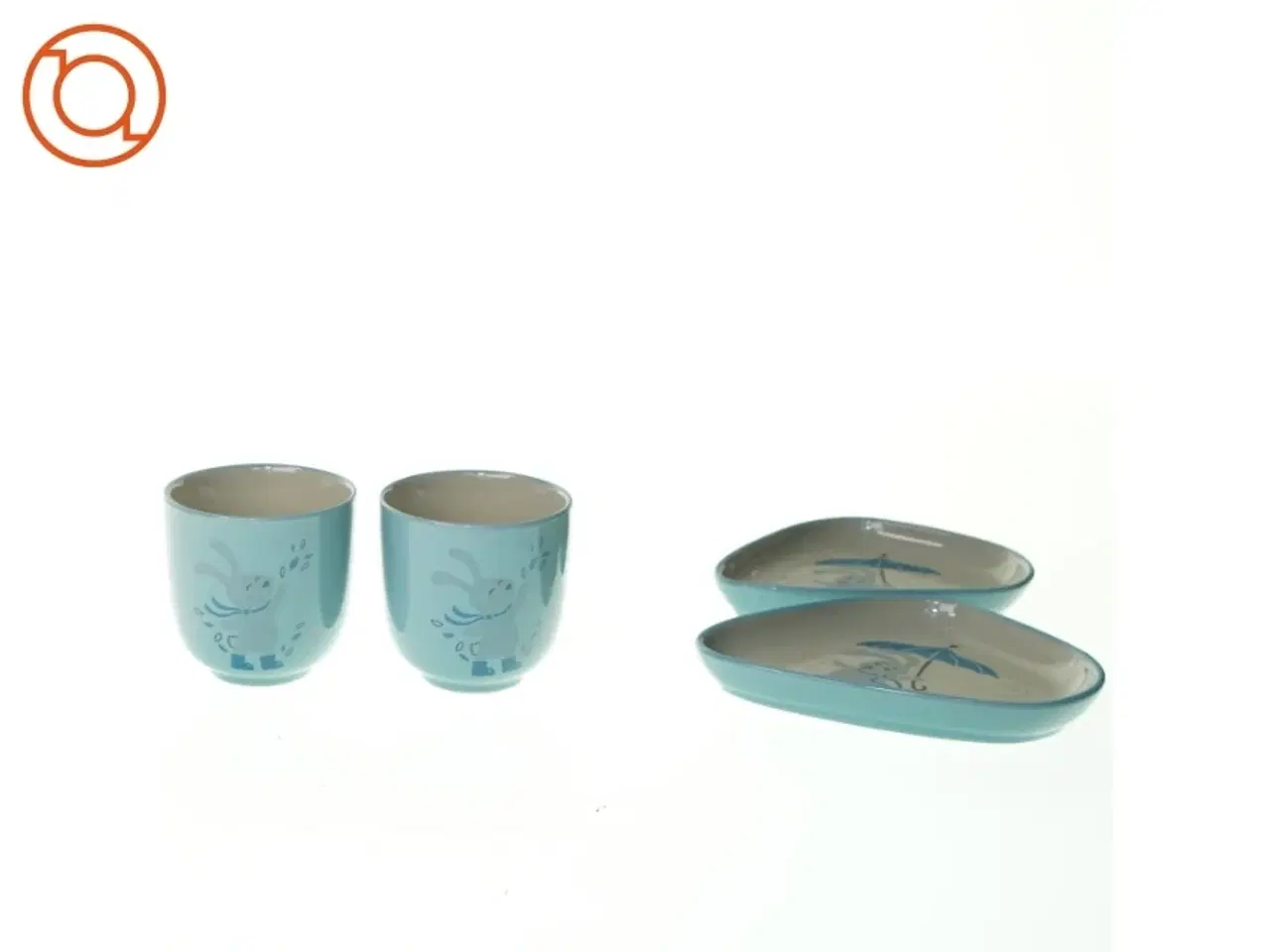 Billede 1 - Børn: Kopper og tallerkener til børn fra Bloomingville (str. 14 x 10 cm 7 cm)